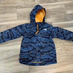 Boys Northface rain jacket like new